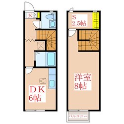 エルステ隼人の物件間取画像